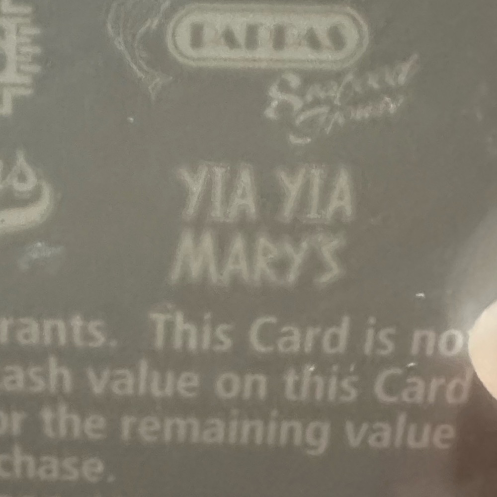 “Pappas” restaurants $100 Gc - Picture 5 of 5
